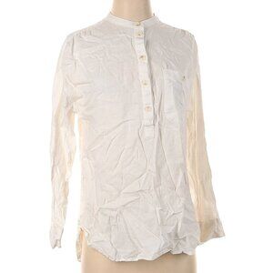 Madewell Women's White Linen Blend Shirt S